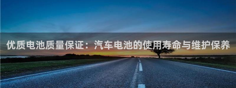 优发国际注册平台：优质电池质量保证：汽车电池的使用寿命与维护保养