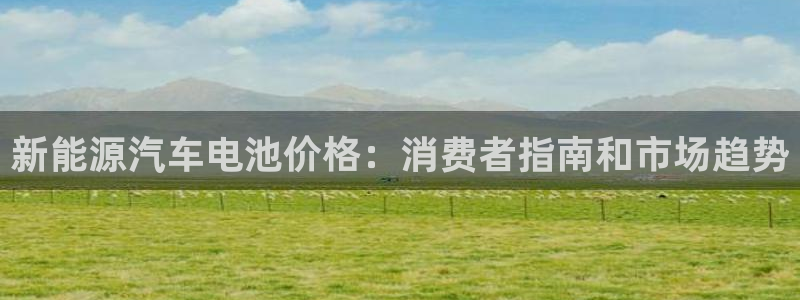 优发国际官网平台：新能源汽车电池价格：消费者指南和市场趋势